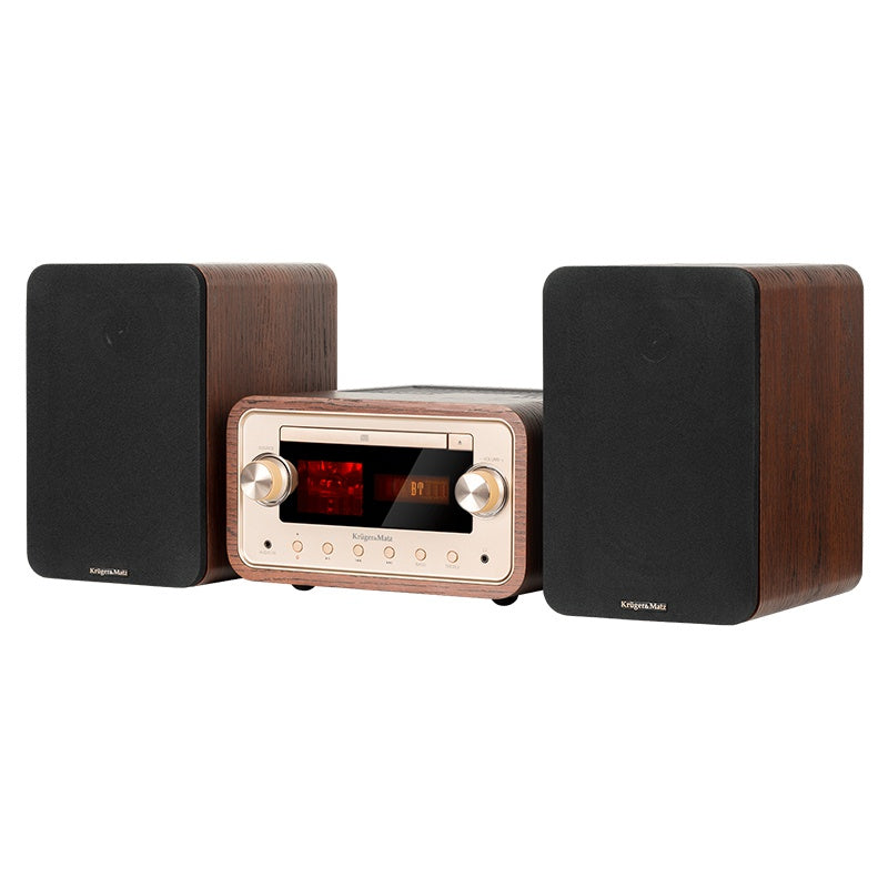 Sistem Hi-fi Amplificare cu Lampi & Kruger Km 1961 cu Bluetooth, radio FM, DAB+ si AUX