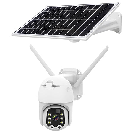 Camera WiFi Connect Tuya Solar & Kruger C 90 cu alarma, Internet WiFi si baterie 9600 mAh