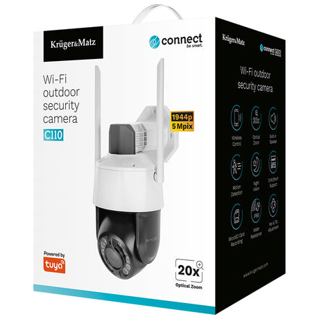 Camera WiFi Connect Tuya & Kruger C 110 cu alarma si Internet WiFi