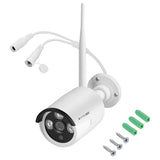 Set Nvr Supraveghere Video WiFi 4 Camere C 200 cu Internet WiFi si USB