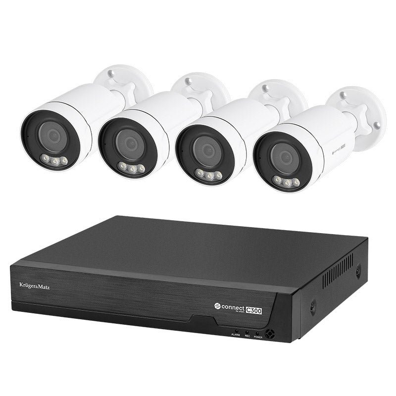 Kit Supraveghere WiFi Connect Tuya & Kruger C 300 cu Internet WiFi si USB