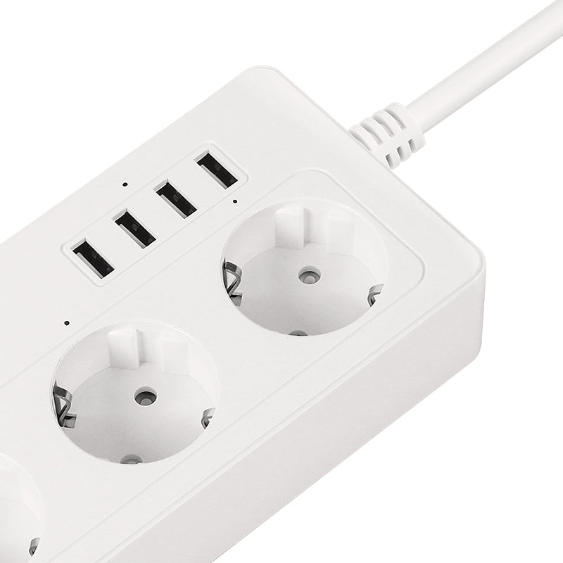 Prelungitor Smart 4 Prize Schuko 4 Connect Km 2250 cu USB