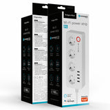 Prelungitor Smart 4 Prize Schuko 4 Connect Km 2250 cu USB