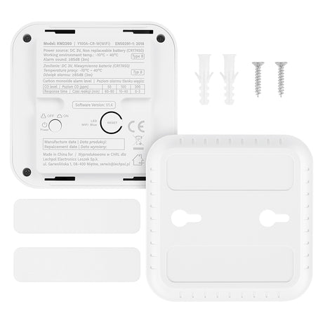 Senzor Monoxid de Carbon Connect S10 TUYA Kruger&Matz