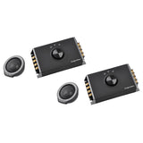 Set Difuzoare Auto 6.5 Inch Tweetere Filtre Km 620t11 cu Card SD si Sunet Stereo