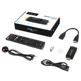 Tuner Dvb-t2 Hevc H.265 HDMI & Kruger Km 9999 cu USB si Telecomanda