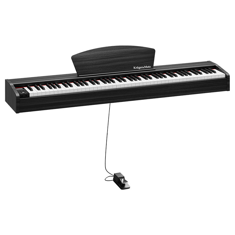 Pian Digital Kmdp-45 Negru & Kruger cu Bluetooth, AUX si USB