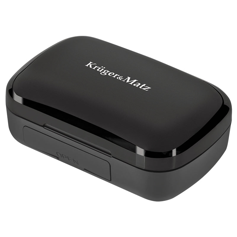 Casti 5.3 Powerbank & Kruger M 10 cu Bluetooth, baterie 300 mAh si USB