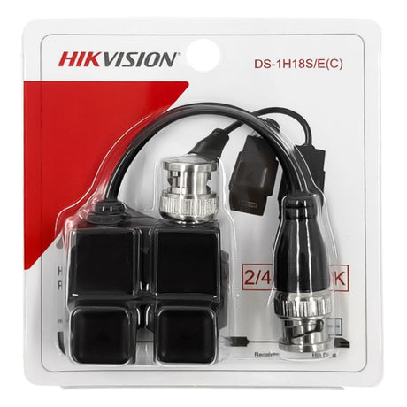 Set Video Balun Pasiv UTP-Bnc 4K Hikvision