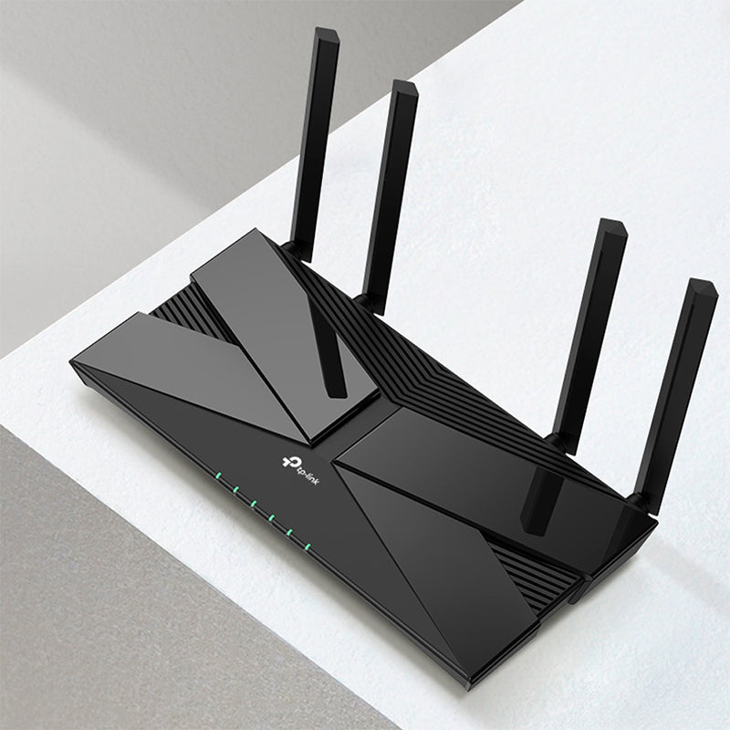 Router 4 Porturi Gigabit Wi-fi 6 Tp-link Ax 1800 cu Internet WiFi si USB