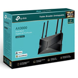 Router 4 Porturi Gigabit Wi-fi 6 Tp-link Ax 3000 cu Internet WiFi si USB