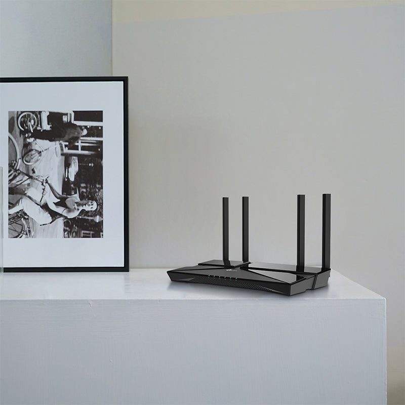 Router 4 Porturi Gigabit Wi-fi 6 Tp-link Ax 3000 cu Internet WiFi si USB