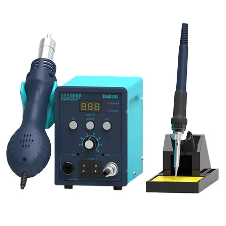 Statie Lipire Fludor Aer Cald Bk 8586 cu alarma