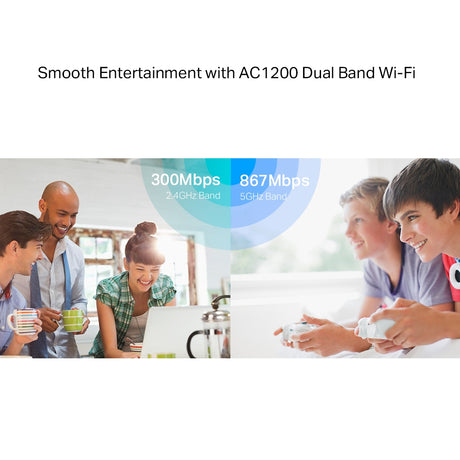 Router Wireless Gigabit AC1200 Archer C6 Tp-Link
