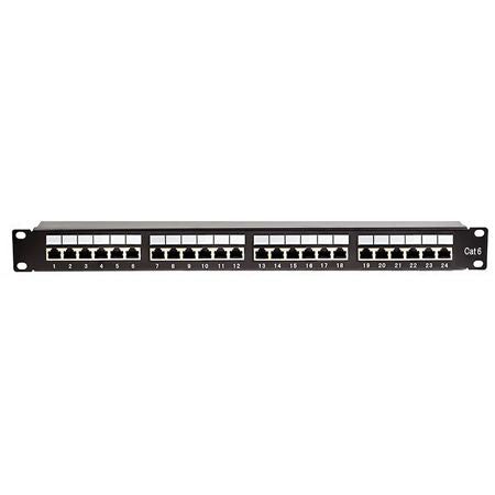 Patch Panel 24 Porturi UTP Cat 5E Krone+110 Emtex