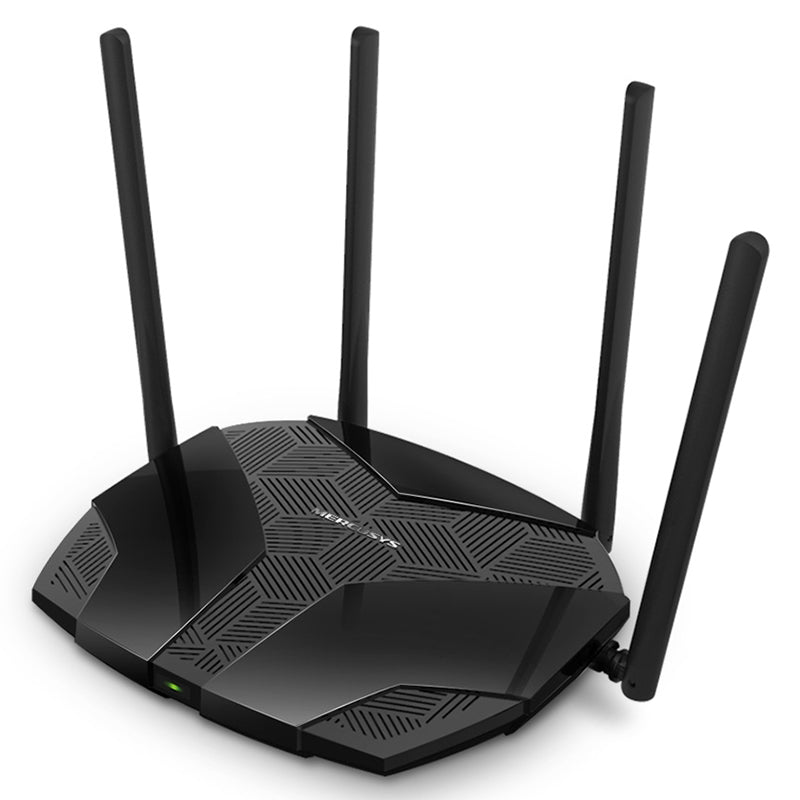 Router 4 Porturi Gigabit Wi-fi 6 Mercusys AC 1800 cu Internet WiFi si USB