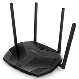 Router 4 Porturi Gigabit Wi-fi 6 Mercusys AC 1800 cu Internet WiFi si USB