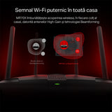 Router 4 Porturi Gigabit Wi-fi 6 Mercusys AC 1800 cu Internet WiFi si USB