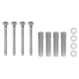 Set Fixare Rackuri pe Perete 14 Elemat x 70MM
