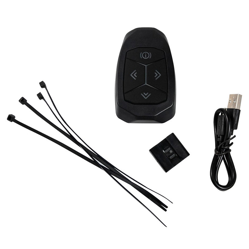 Geanta Bicicleta cu Semnalizare LED Spacer cu baterie reincarcabila, USB si Telecomanda