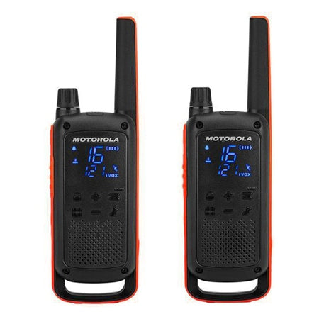 Statie Radio Pmr Set 2 Buc Motorola T 82 cu baterie 800 mAh