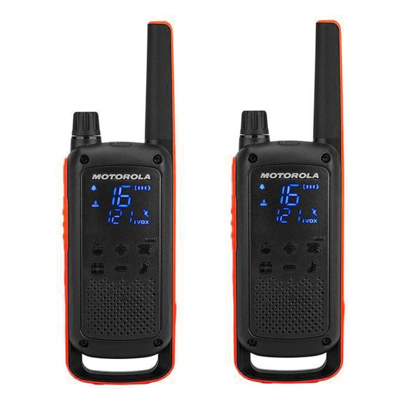 Statie Radio Pmr Set 2 Buc Motorola T 82 cu baterie 800 mAh