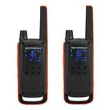 Statie Radio Pmr Set 2 Buc Motorola T 82 cu baterie 800 mAh