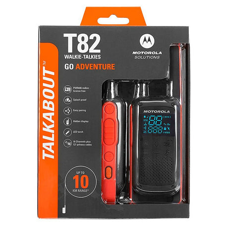 Statie Radio Pmr Set 2 Buc Motorola T 82 cu baterie 800 mAh