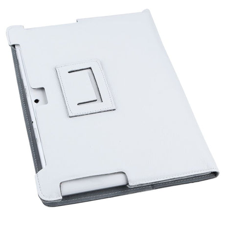 Husa Alba Piele Naturala Samsung Galaxy Tab P 5100