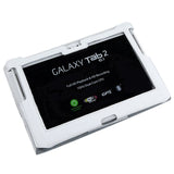 Husa Alba Piele Naturala Samsung Galaxy Tab P 5100