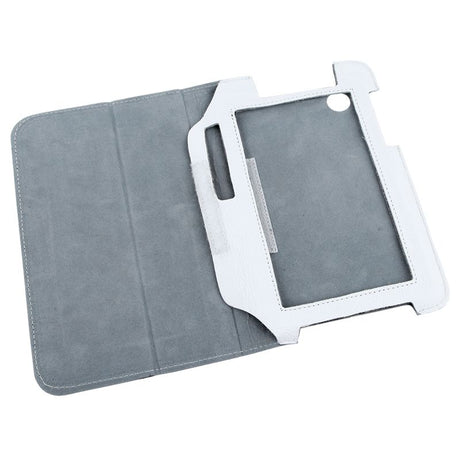 Husa Alba Piele Naturala Samsung Galaxy Tab P 3100