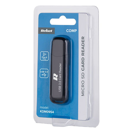 Cititor Micro 3.0 Rebel Kom 0954 cu USB si Card SD