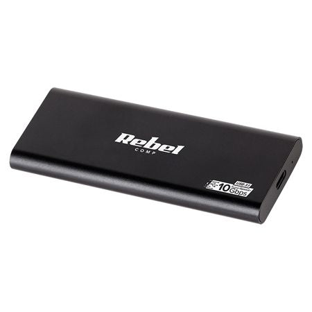 Rack Aluminiu Ssd M2 Tip C 3.0 Rebel Kom 0976 cu USB