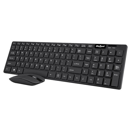 Kit Tastatura si Mouse Wireless WS300 Rebel