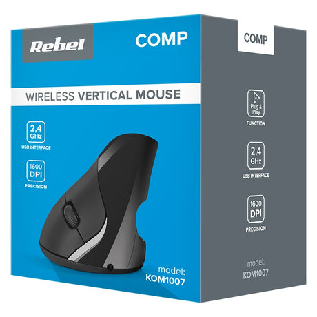 Mouse Vertical Wireless WM500 Rebel