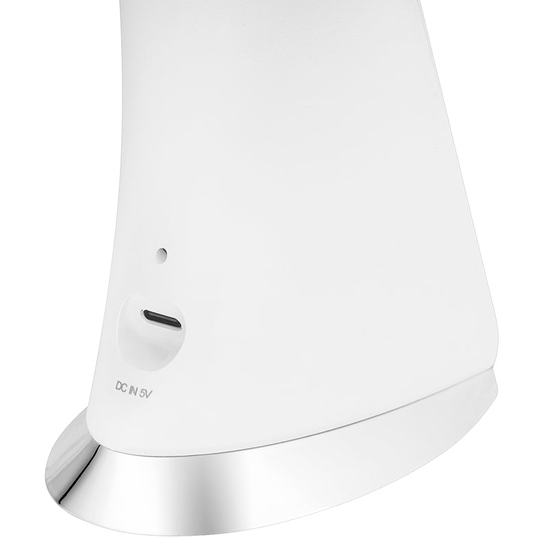 Lampa LED Birou Display Temperatura Rebel Kom 1009-1 cu alarma, afisaj LCD si USB