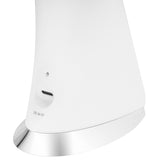 Lampa LED Birou Display Temperatura Rebel Kom 1009-1 cu alarma, afisaj LCD si USB
