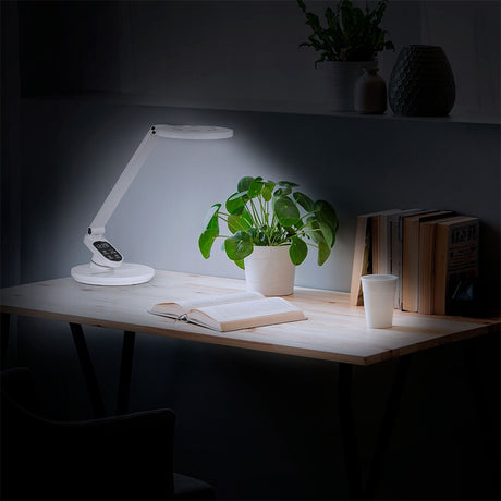 Lampa LED Birou Ceas si Sleep Timer Rebel