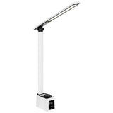 Lampa LED Birou cu Ceas Qc Pd Rebel Kom 1019 cu USB