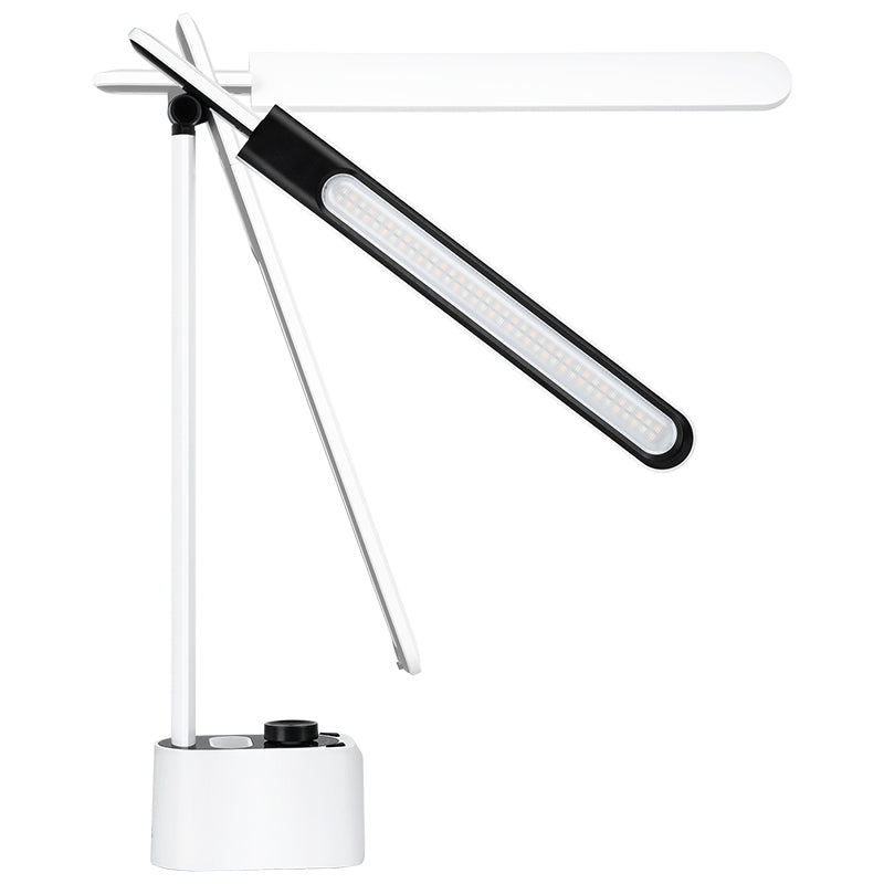 Lampa LED Birou cu Ceas Qc Pd Rebel Kom 1019 cu USB