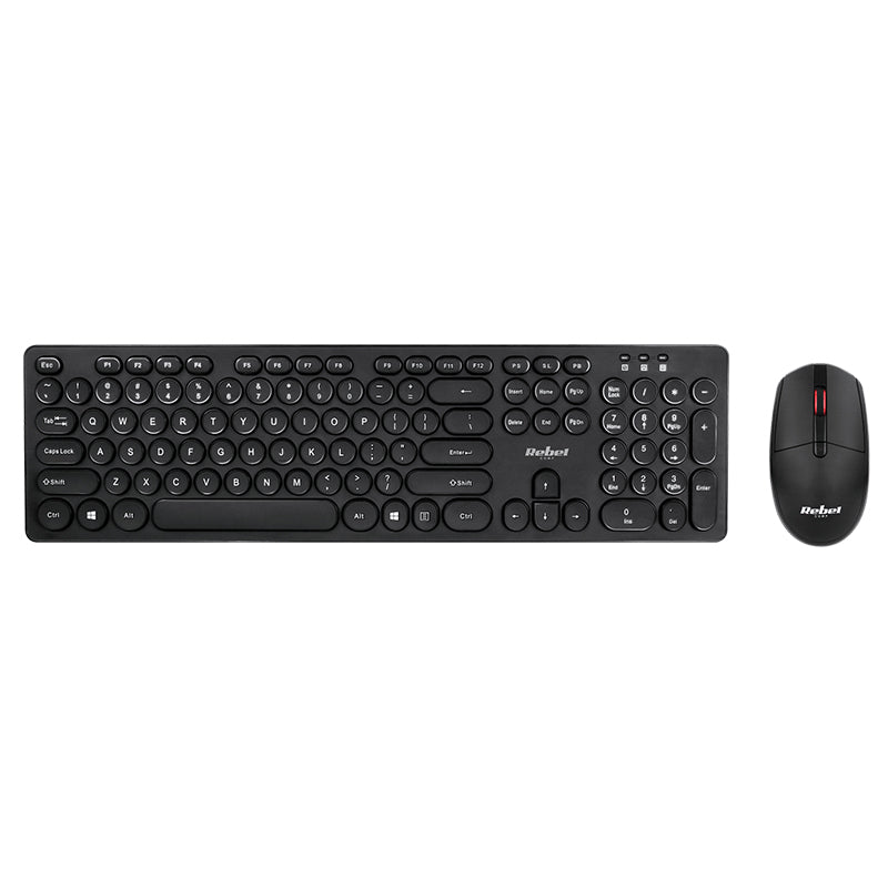 Kit Tastatura si Mouse Wireless WS400 Rebel