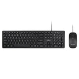 Kit Tastatura si Mouse cu Fir Rebel Wds 200 cu USB