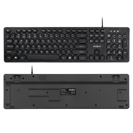Kit Tastatura si Mouse cu Fir Rebel Wds 200 cu USB
