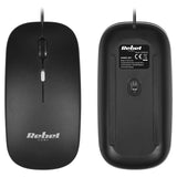 Kit Tastatura si Mouse cu Fir Rebel Wds 200 cu USB