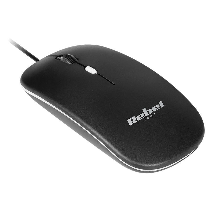 Kit Tastatura si Mouse cu Fir Rebel Wds 200 cu USB