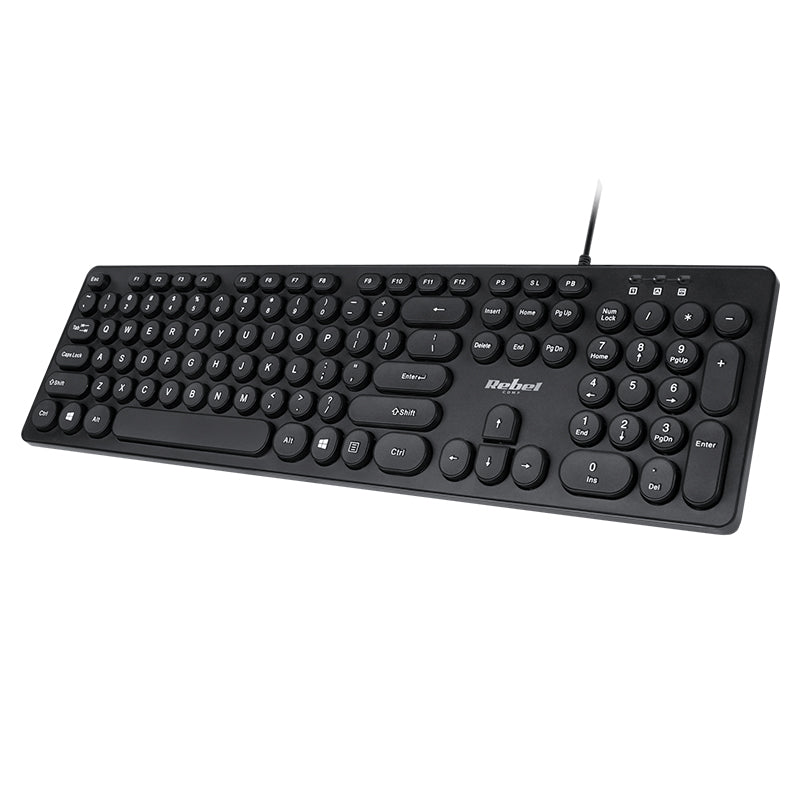 Tastatura cu Fir Rebel Wdk 100 cu USB