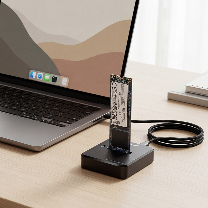 Docking Station Nvme M2 USB Type-C Rebel