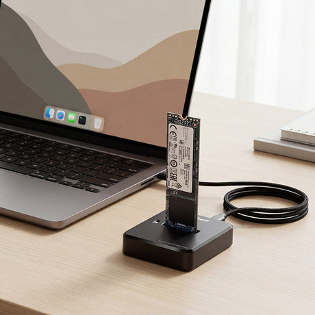 Docking Station Nvme M2 USB Type-C Rebel