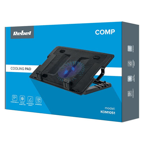 Suport Laptop 14-17 Inch Rebel Kom 1051 cu USB