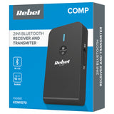 Receptor Audio Rebel B 10 cu Bluetooth, baterie 300 mAh, AUX si USB